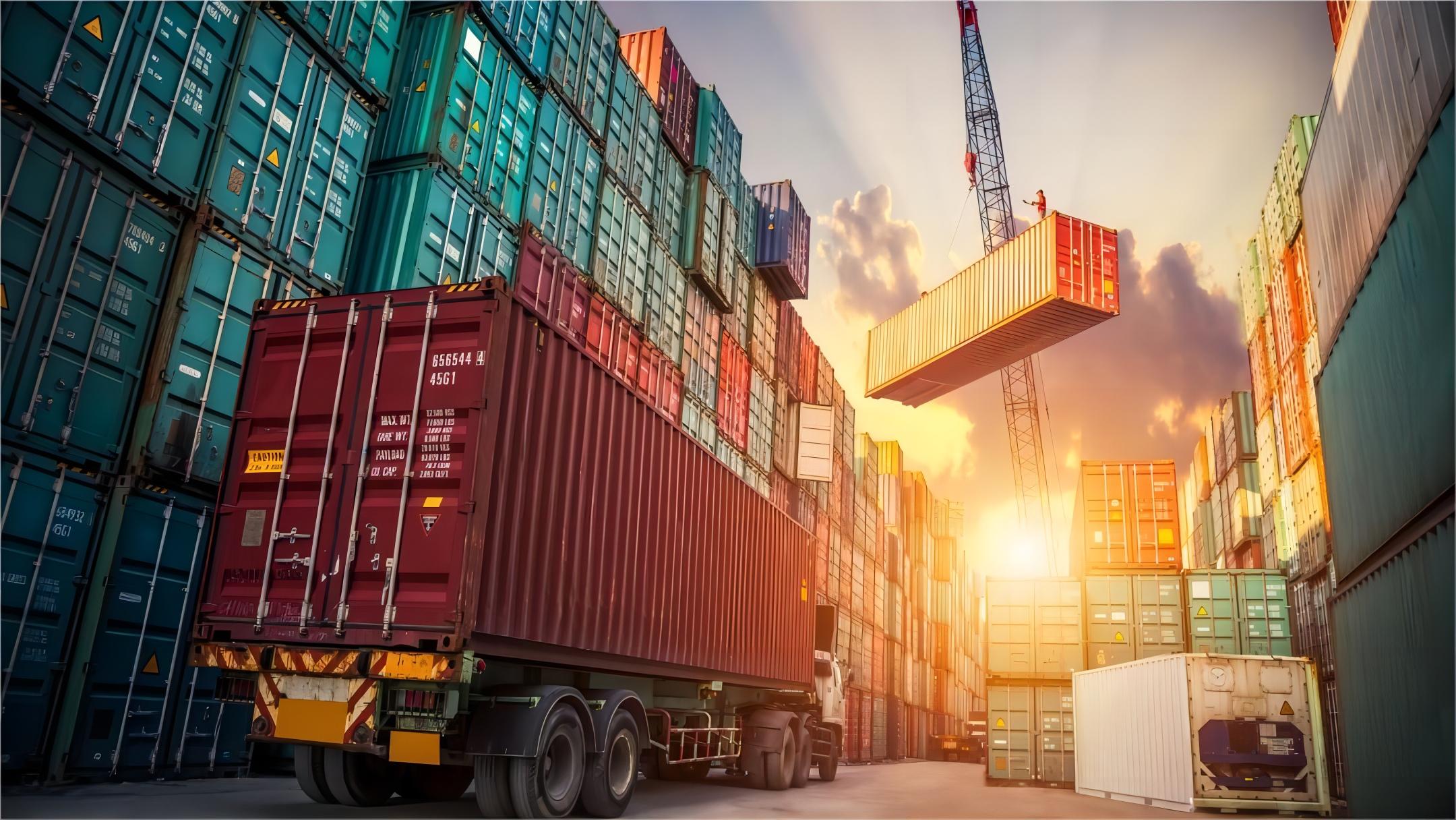 Logistics professional managing factory shipping documentation