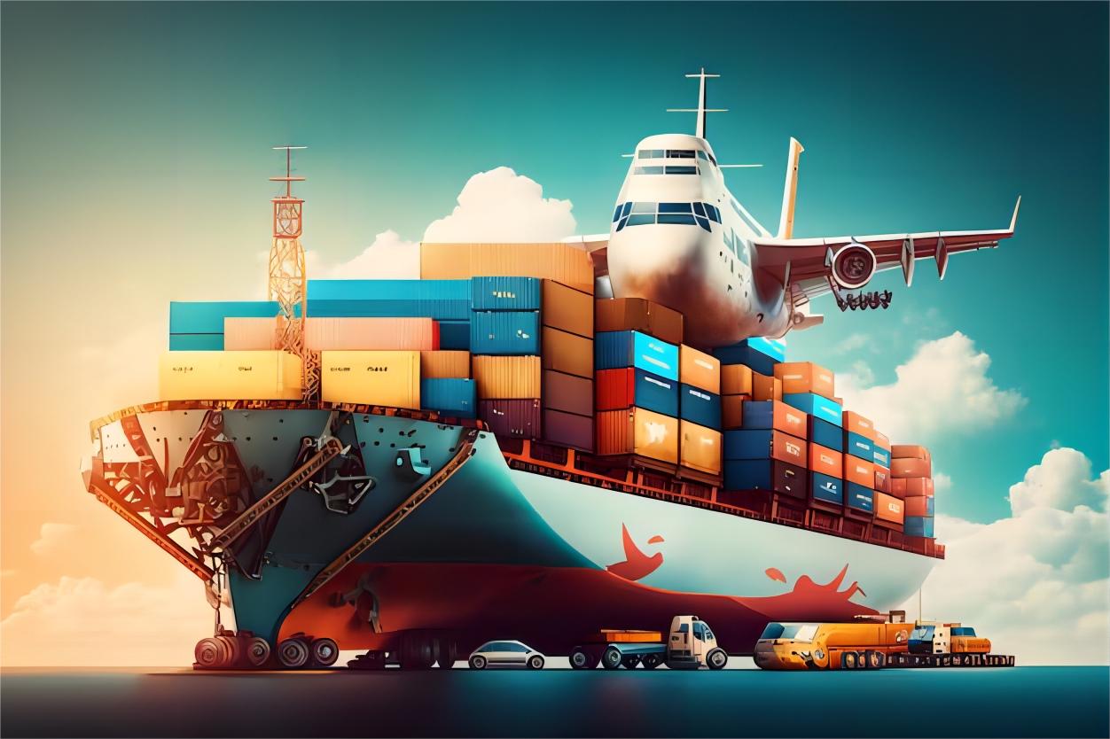Freight forwarder managing cargo shipping door to door china global forwarder services
