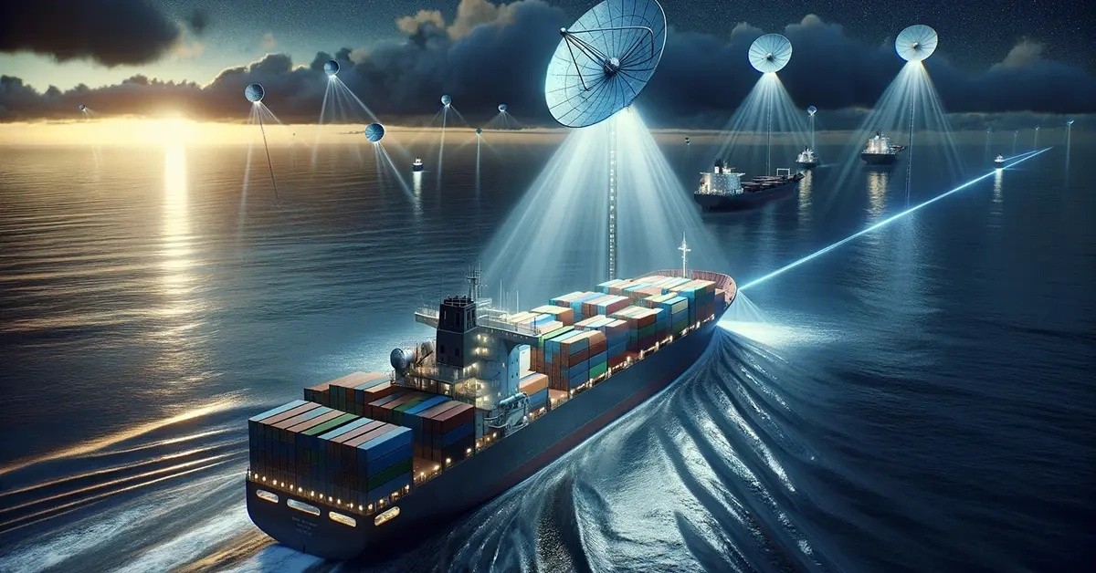 Logistics expert reviewing shipping documentation