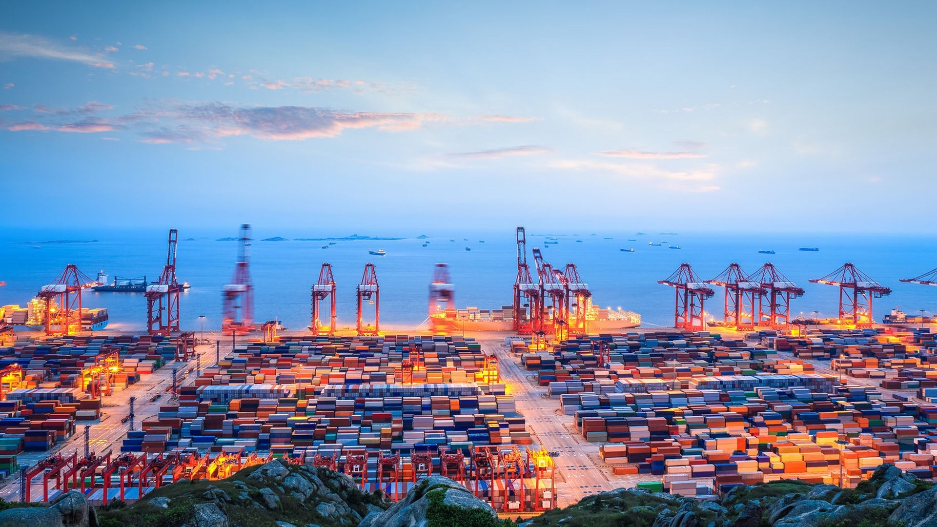 Shipping Before China Golden Week loading and handoff visual